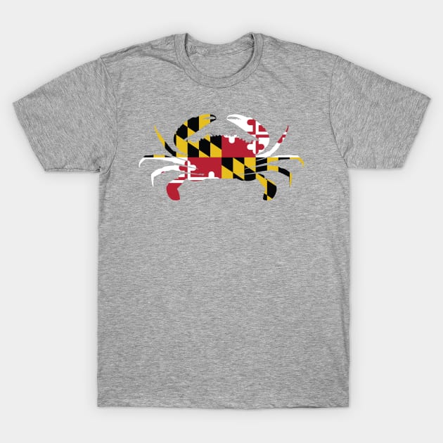 Maryland Crab T-Shirt by polliadesign